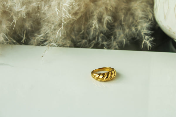 Twisted Gold Ring