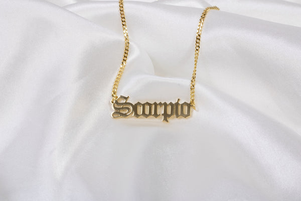 Zodiac Necklace